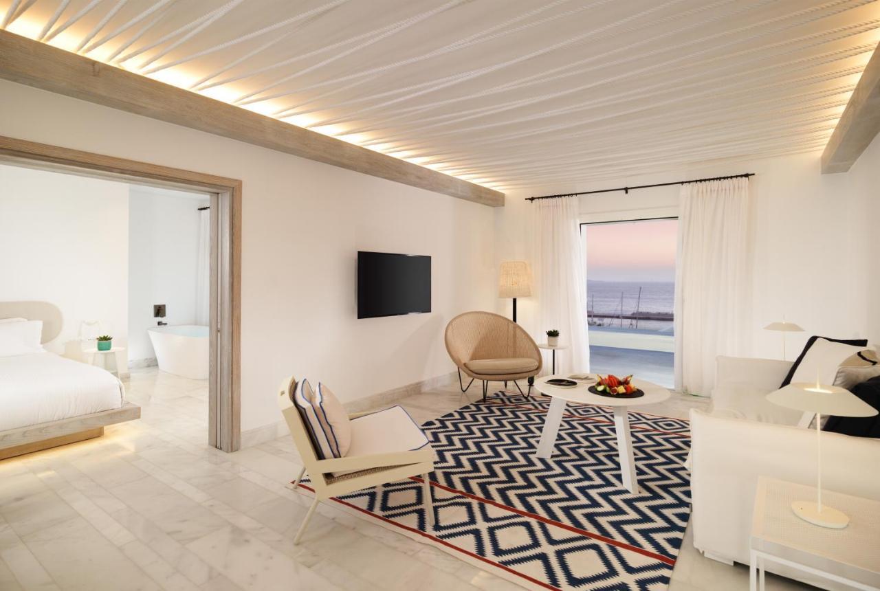 Mykonos Riviera Hotel & Spa, A Member Of Small Luxury Hotels Of The World Tourlos Ngoại thất bức ảnh