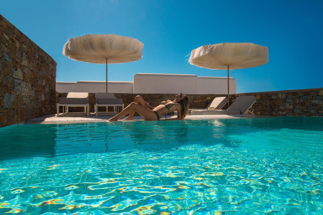 Mykonos Riviera Hotel & Spa, A Member Of Small Luxury Hotels Of The World Tourlos Ngoại thất bức ảnh