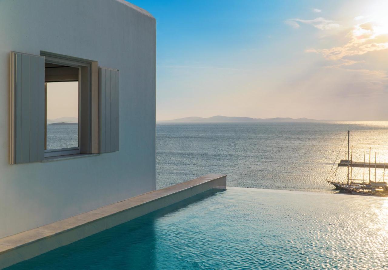 Mykonos Riviera Hotel & Spa, A Member Of Small Luxury Hotels Of The World Tourlos Ngoại thất bức ảnh