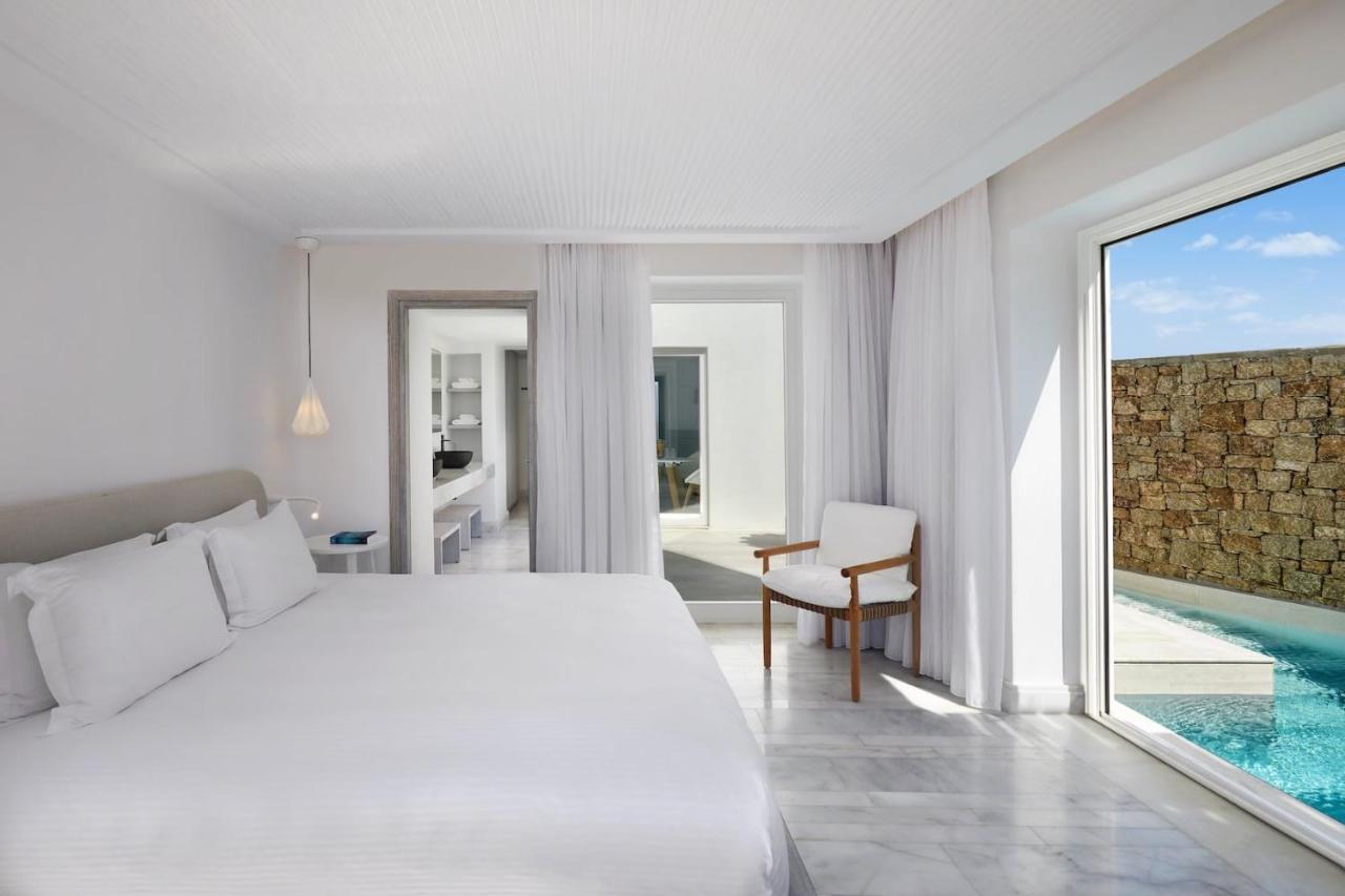 Mykonos Riviera Hotel & Spa, A Member Of Small Luxury Hotels Of The World Tourlos Ngoại thất bức ảnh