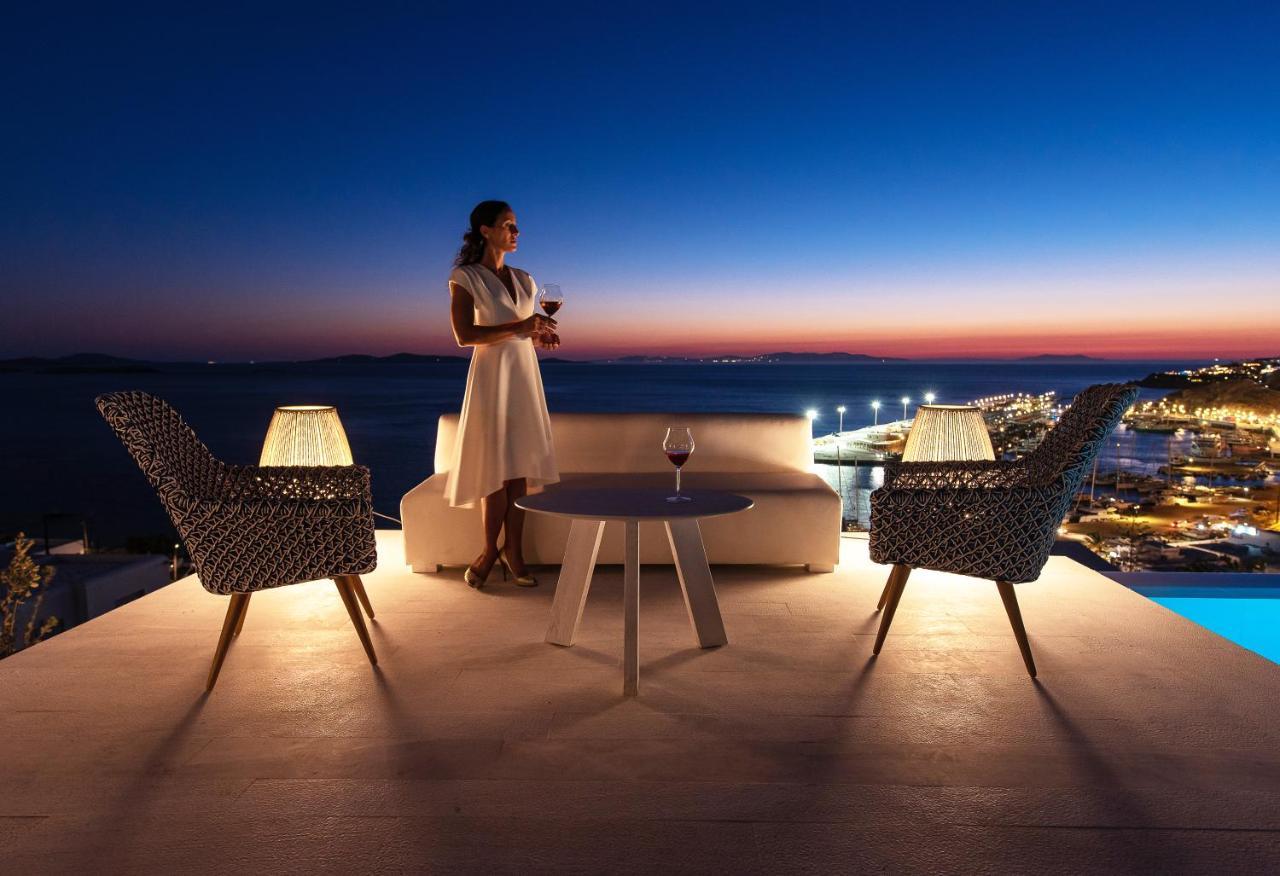 Mykonos Riviera Hotel & Spa, A Member Of Small Luxury Hotels Of The World Tourlos Ngoại thất bức ảnh