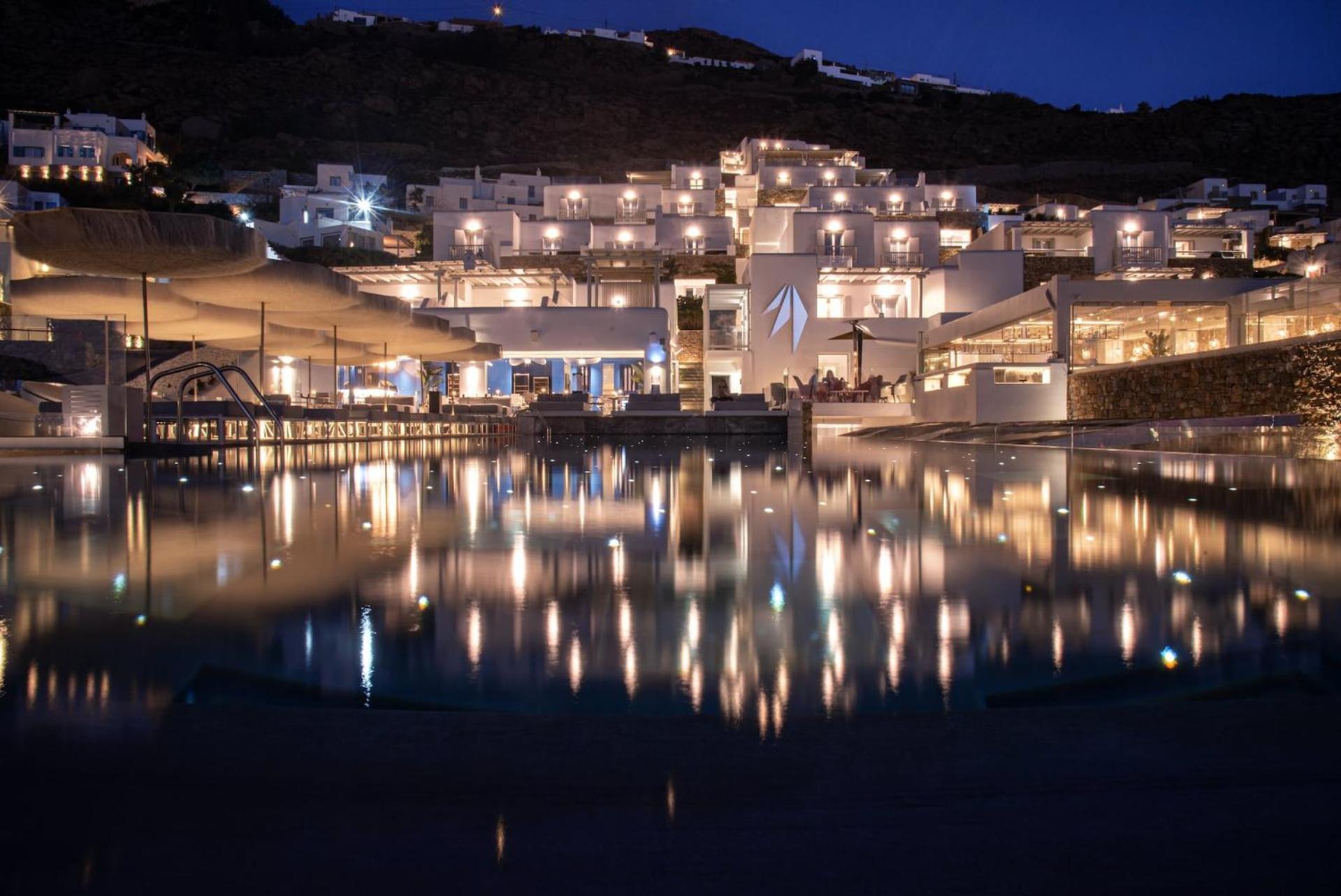 Mykonos Riviera Hotel & Spa, A Member Of Small Luxury Hotels Of The World Tourlos Ngoại thất bức ảnh