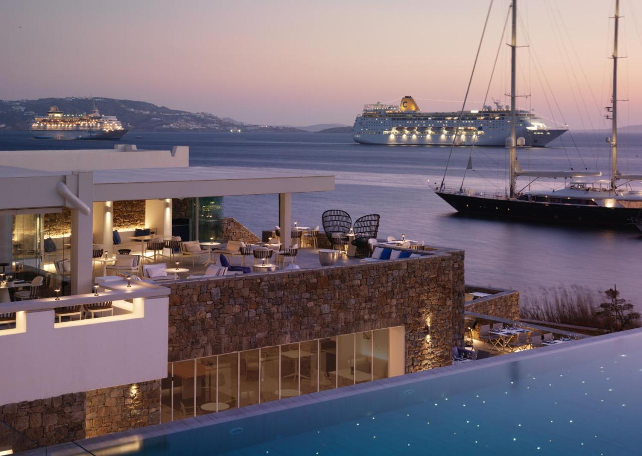 Mykonos Riviera Hotel & Spa, A Member Of Small Luxury Hotels Of The World Tourlos Ngoại thất bức ảnh
